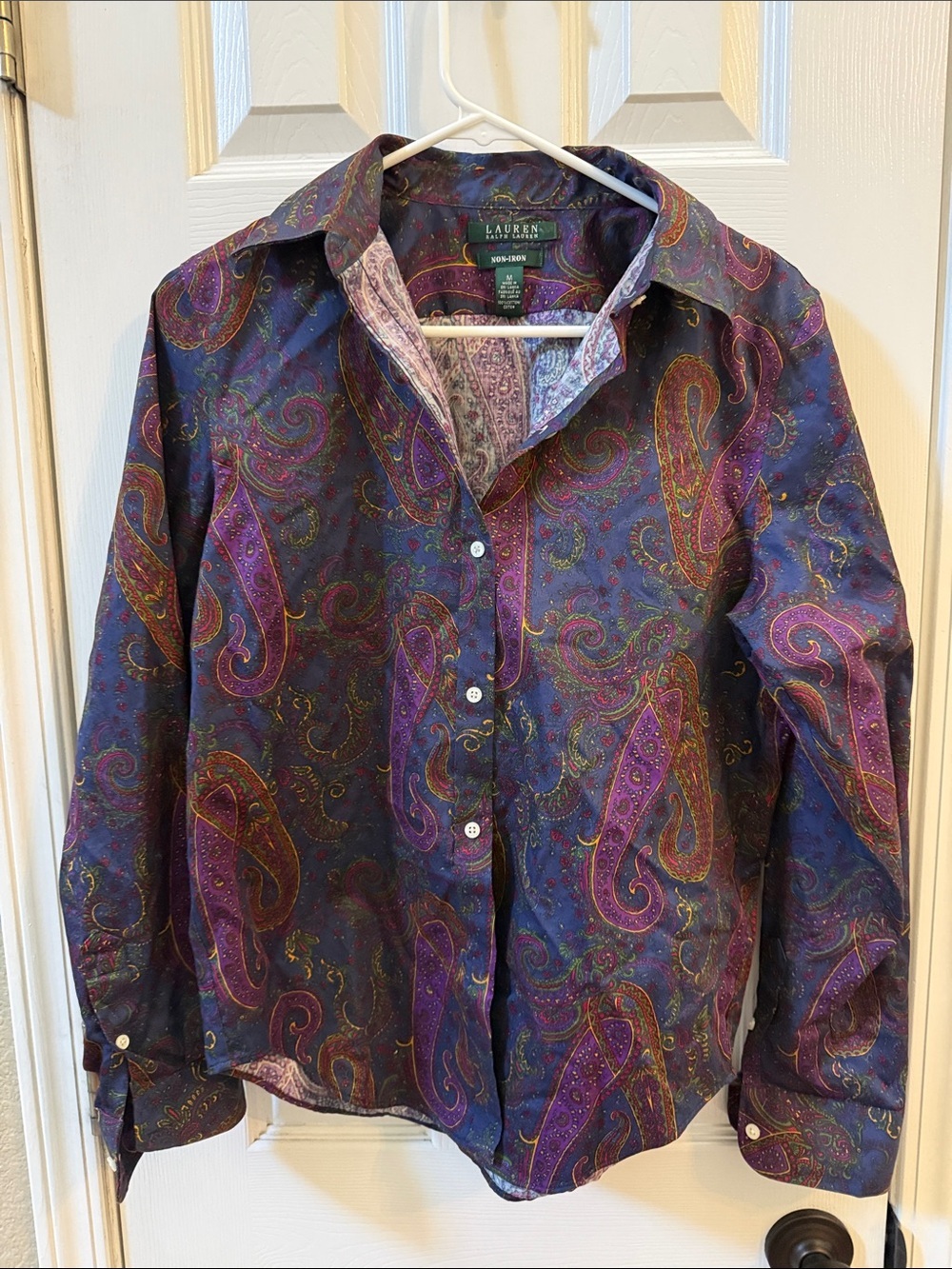 Lauren Ralph Lauren non iron shirt sz m